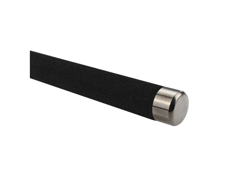 High-quality sponge handle expandable baton BT21S028 silver